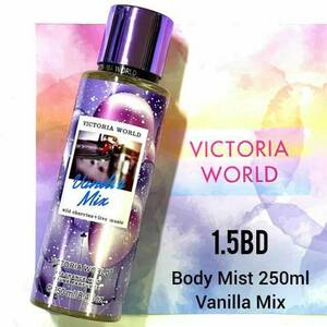 معطر الجسم فيكتوريا وورلد برائحة فانيلا ميكس 250 مل