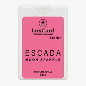 LuxCard Perfume Spray Card - Escada Moon 20ml