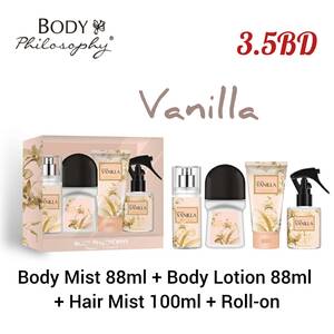Vanilla Gift Set 4pcs