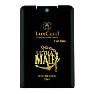 LuxCard Perfume Spray Card – Ultra Male 20ml