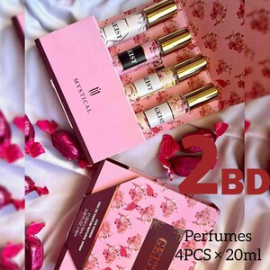 Mystical Geist Perfumes Gift Set 4pcs × 20ml