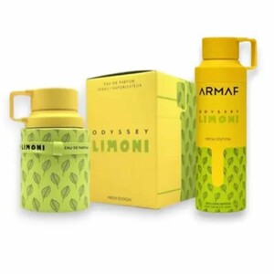 Armaf Odyssey Limoni Fresh EDP For Unisex 100ml + Body Spray 200ml