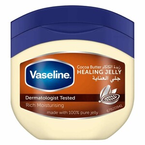 جيلي بزبدة الكاكاو من فازلين لترطيب غني 450 مل