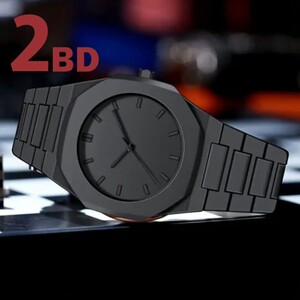 ساعة رجالى اسود