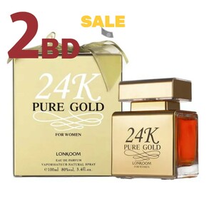 عطر لونكوم بيور جولد عيار 24 قيراط للنساء 100 مل