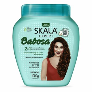 SKALA Expert Babosa 2 in 1 – Aloe Vera & Shea Butter Hair Treatment Cream – 1000g