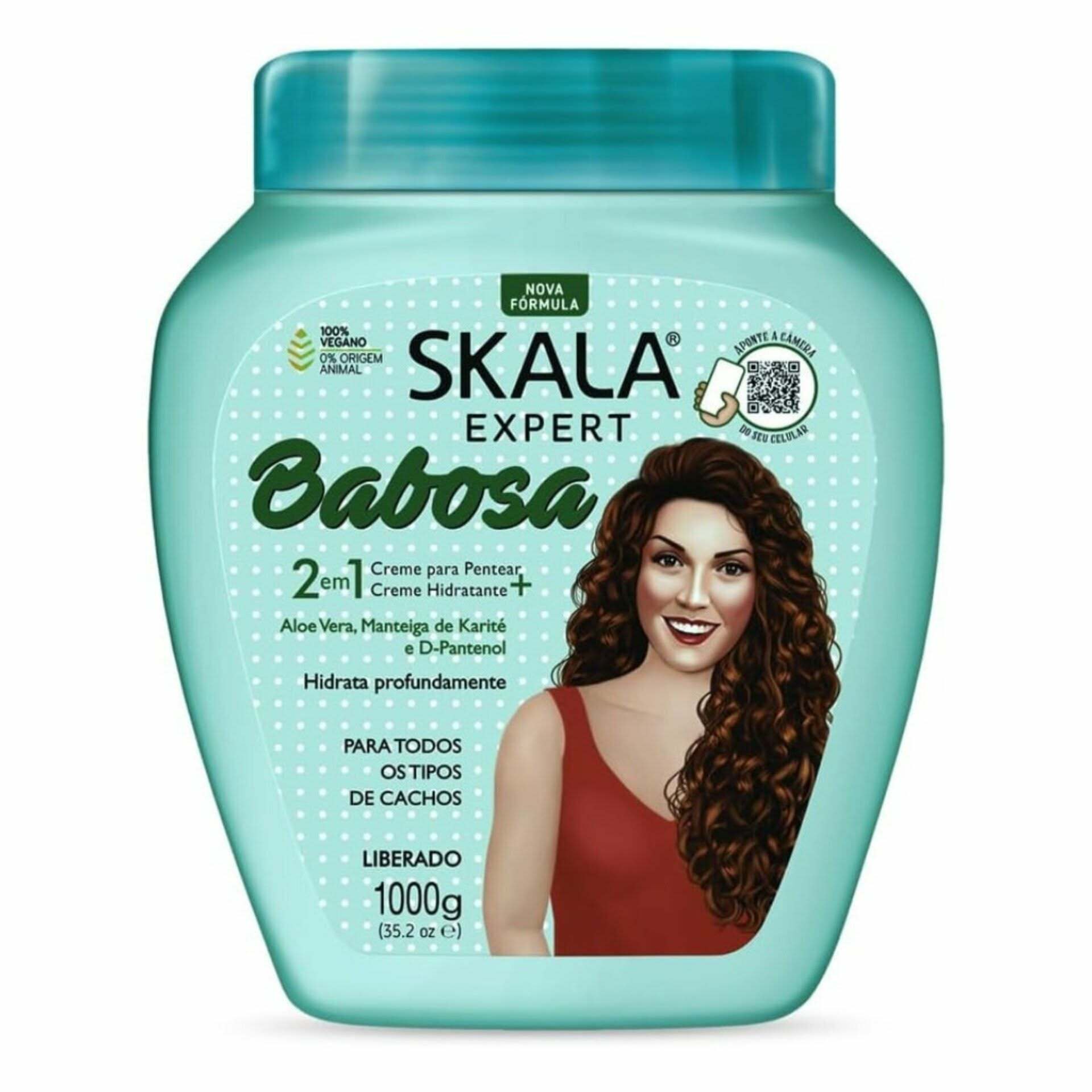 SKALA Expert Babosa 2 in 1 – Aloe Vera & Shea Butter Hair Treatment Cream – 1000g
