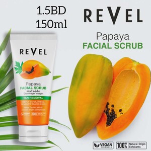 Revel Papaya Facial Scrub