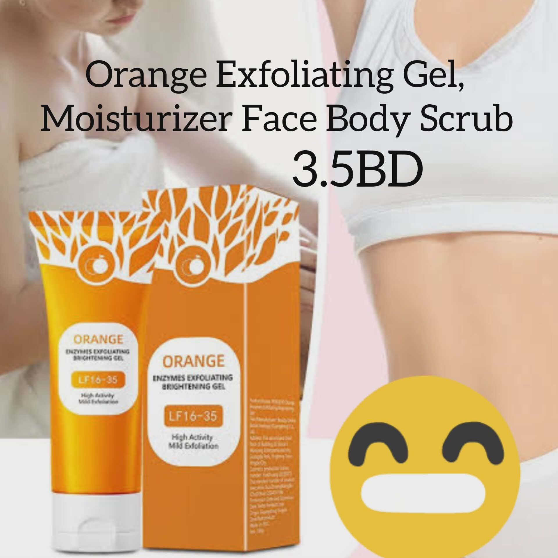 Orange Face & Body Scrub